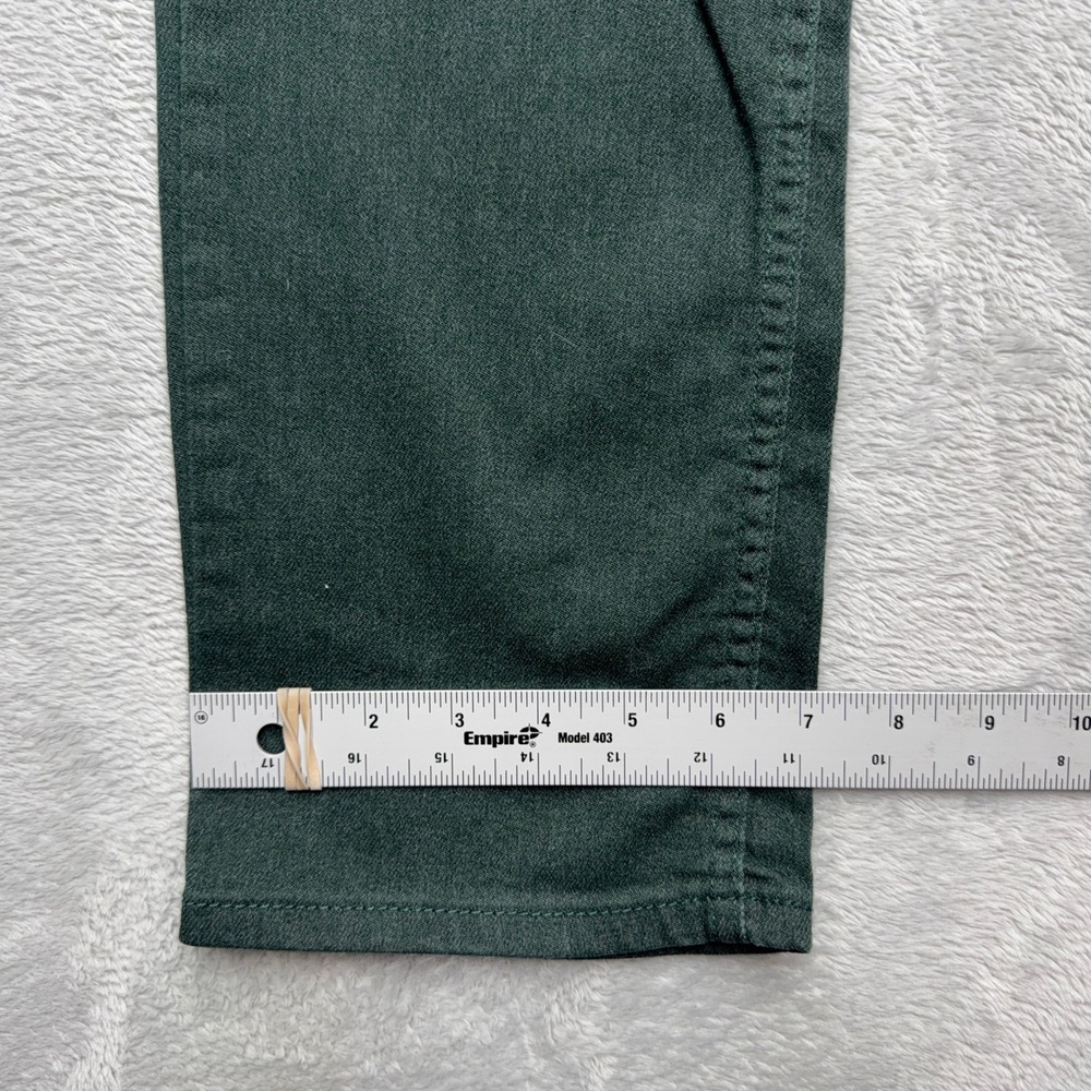 Levi's Pants Mens 34x30 Green 511 Slim Fit Forest Green Stretch Cotton Trousers - Picture 4 of 9